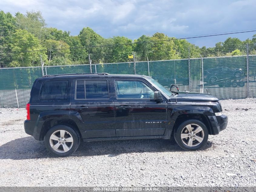 2013 JEEP PATRIOT LATITUDE - 1C4NJPFAXDD169341