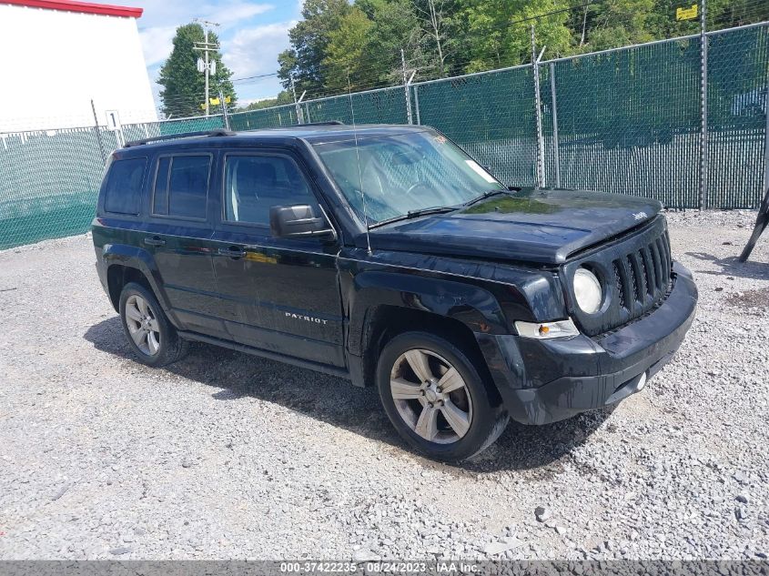 2013 JEEP PATRIOT LATITUDE - 1C4NJPFAXDD169341