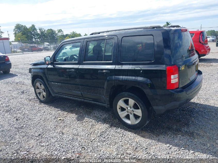 2013 JEEP PATRIOT LATITUDE - 1C4NJPFAXDD169341
