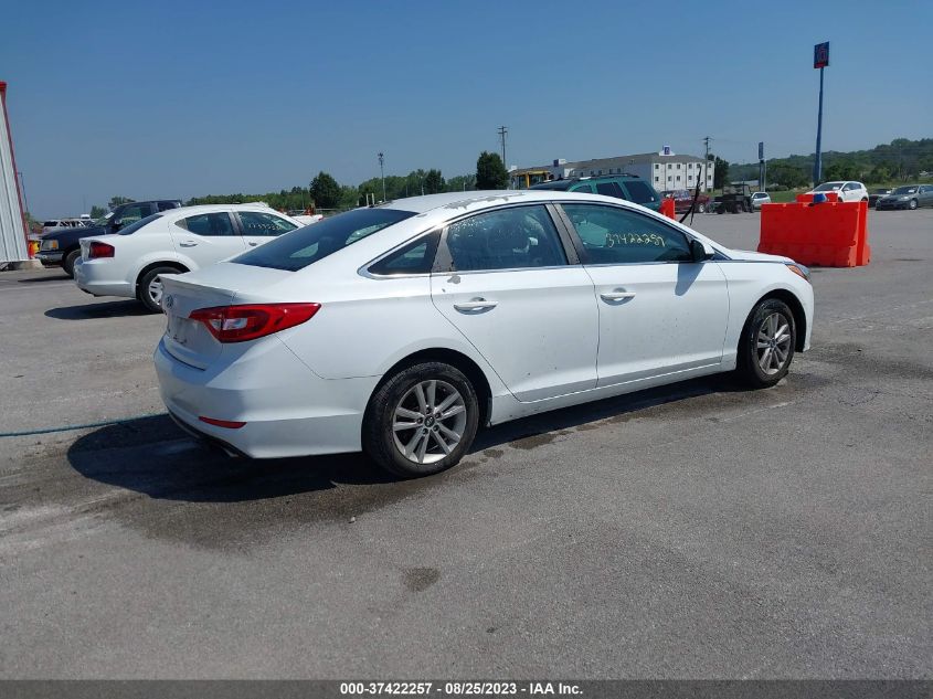 2015 HYUNDAI SONATA 2.4L SE - 5NPE24AF8FH075096