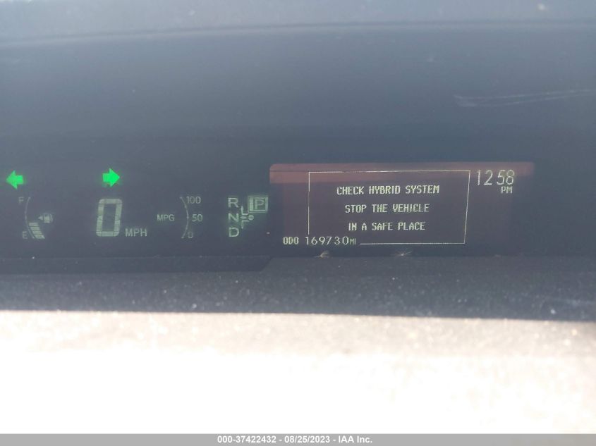 2014 TOYOTA PRIUS FOUR/FIVE/THREE/ONE/TWO - JTDKN3DU5E1772262