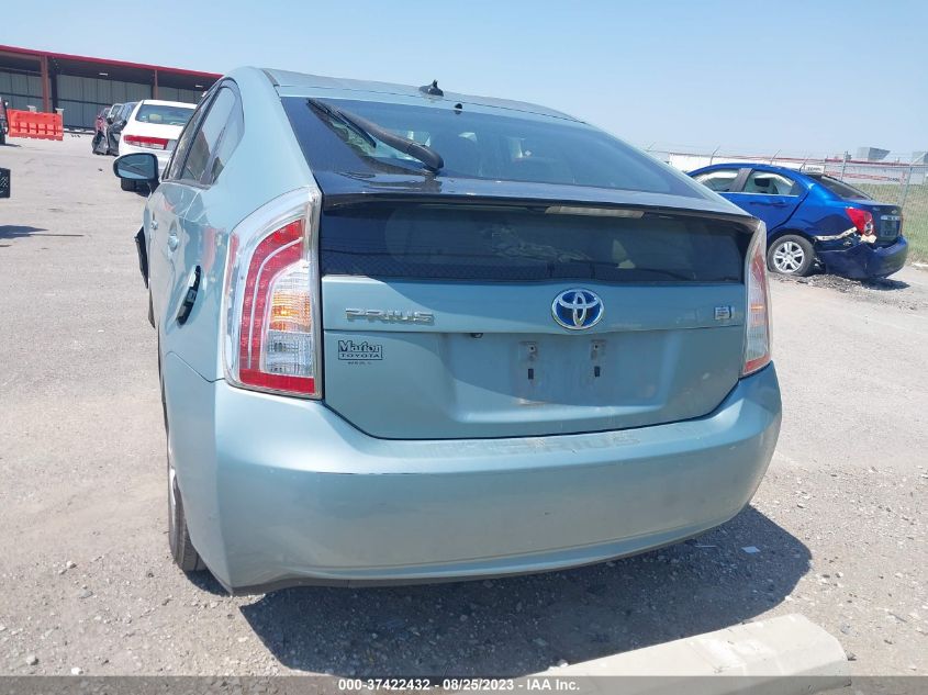 2014 TOYOTA PRIUS FOUR/FIVE/THREE/ONE/TWO - JTDKN3DU5E1772262