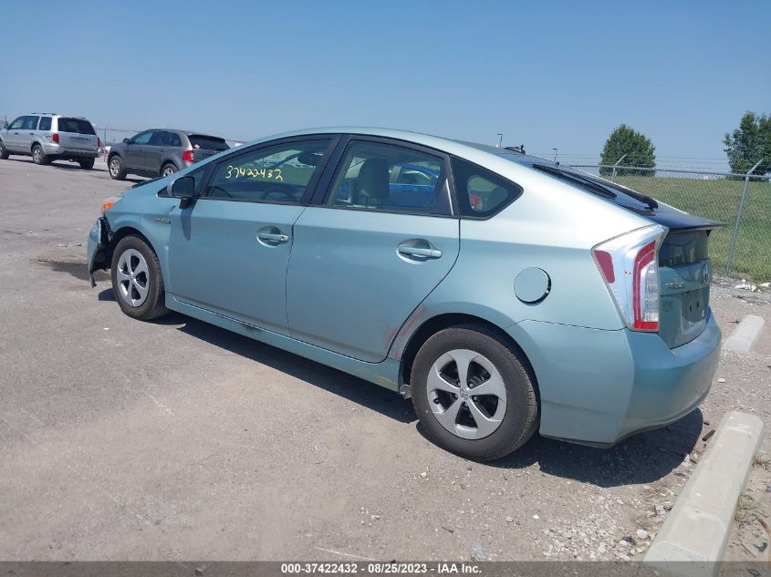 2014 TOYOTA PRIUS FOUR/FIVE/THREE/ONE/TWO - JTDKN3DU5E1772262