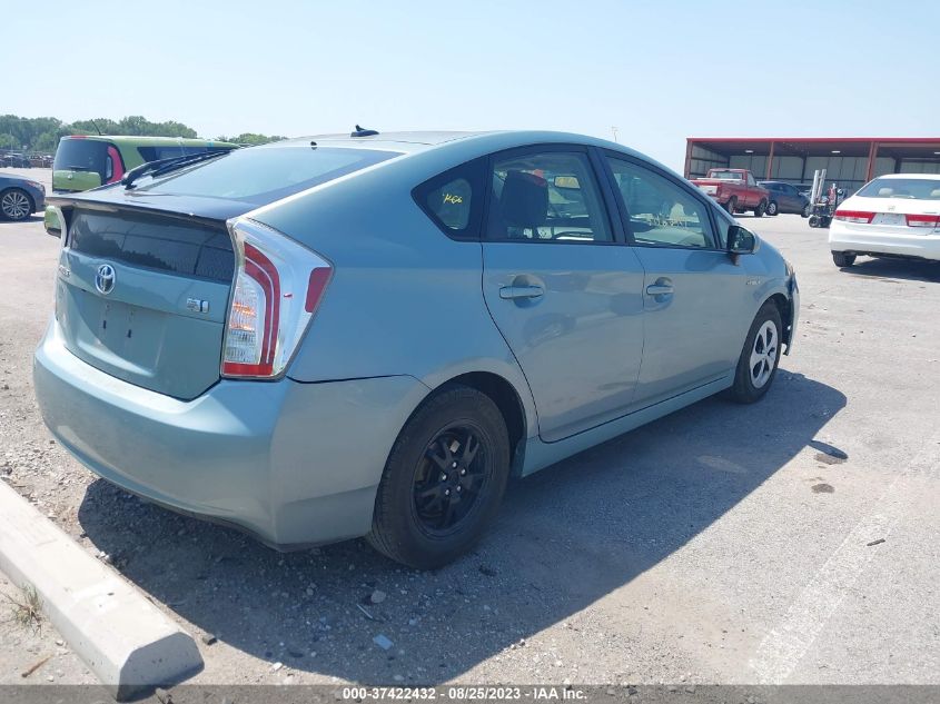 2014 TOYOTA PRIUS FOUR/FIVE/THREE/ONE/TWO - JTDKN3DU5E1772262
