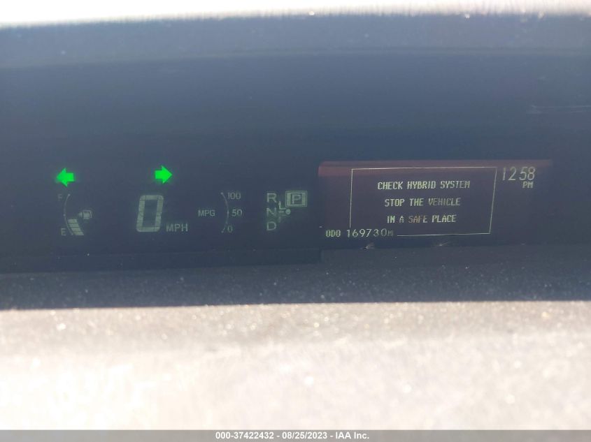 2014 TOYOTA PRIUS FOUR/FIVE/THREE/ONE/TWO - JTDKN3DU5E1772262