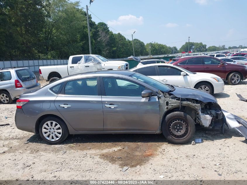 2015 NISSAN SENTRA S - 3N1AB7AP3FY372761