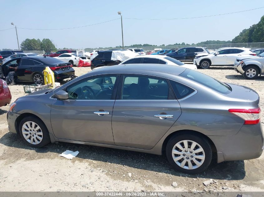 2015 NISSAN SENTRA S - 3N1AB7AP3FY372761