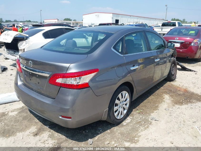 2015 NISSAN SENTRA S - 3N1AB7AP3FY372761