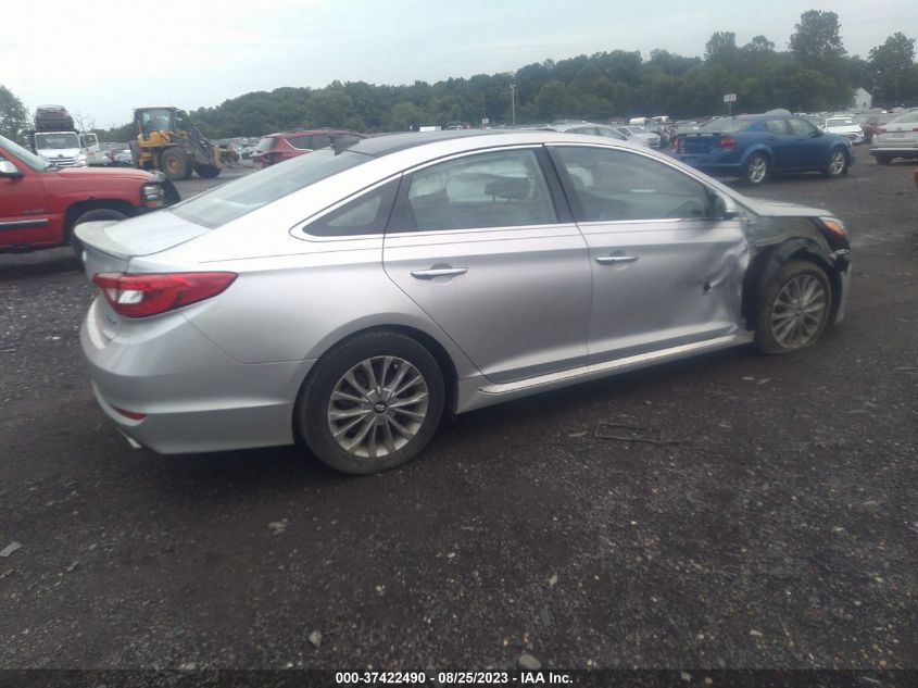 2015 HYUNDAI SONATA 2.4L LIMITED - 5NPE34AF5FH092371