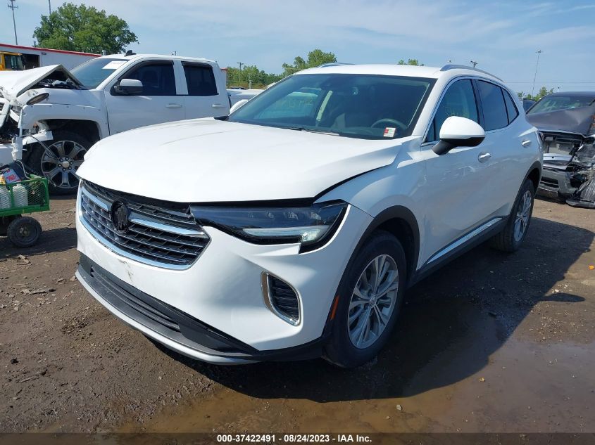 VIN LRBAZLR48ND123657 2022 BUICK ENVISION PREFERRED
