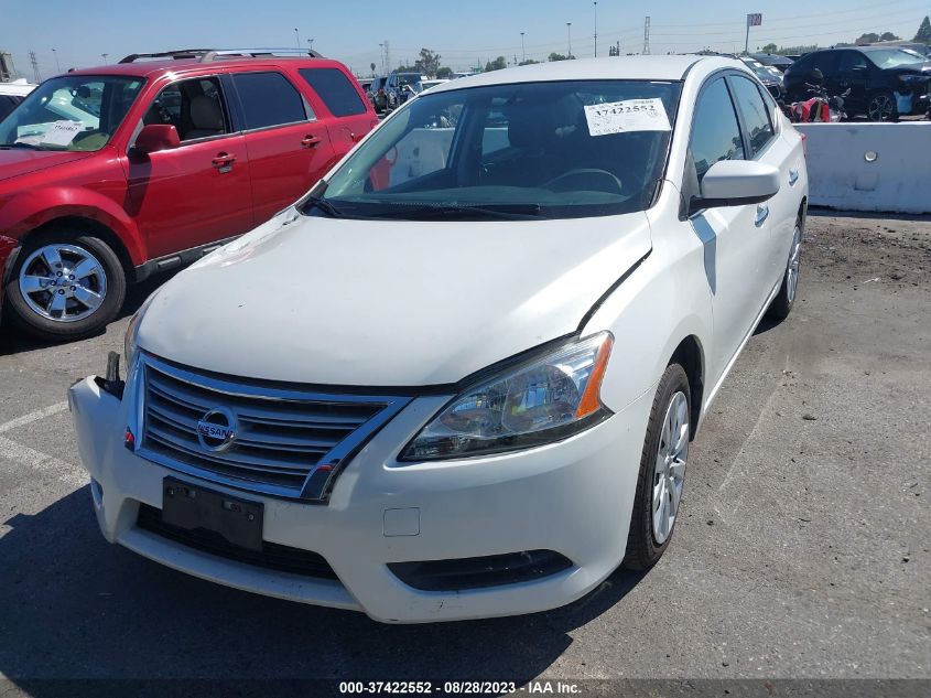 2013 NISSAN SENTRA SV - 3N1AB7AP3DL774886