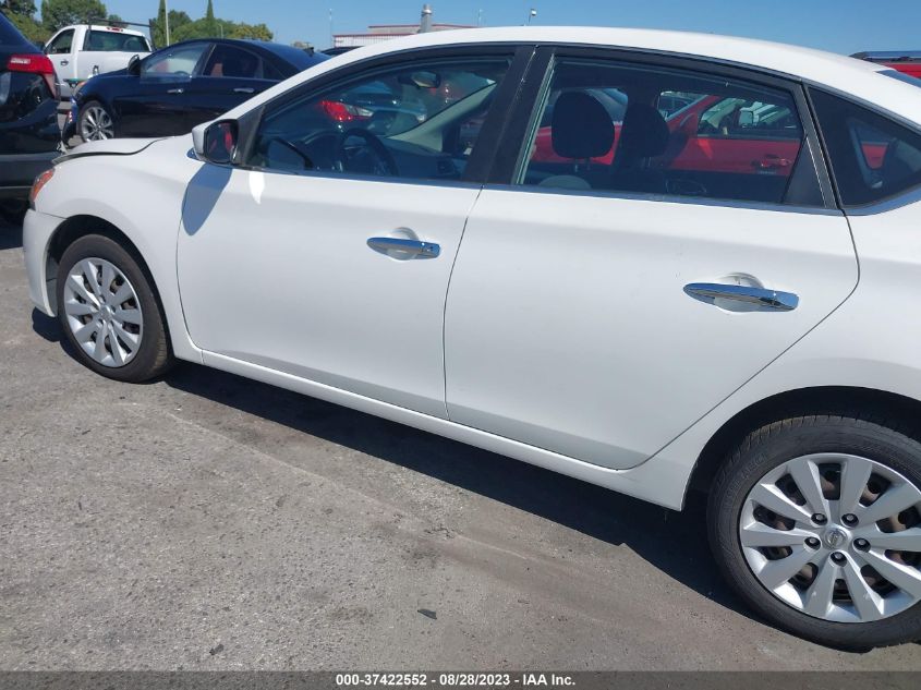 2013 NISSAN SENTRA SV - 3N1AB7AP3DL774886