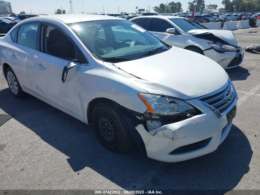 2013 NISSAN SENTRA SV - 3N1AB7AP3DL774886