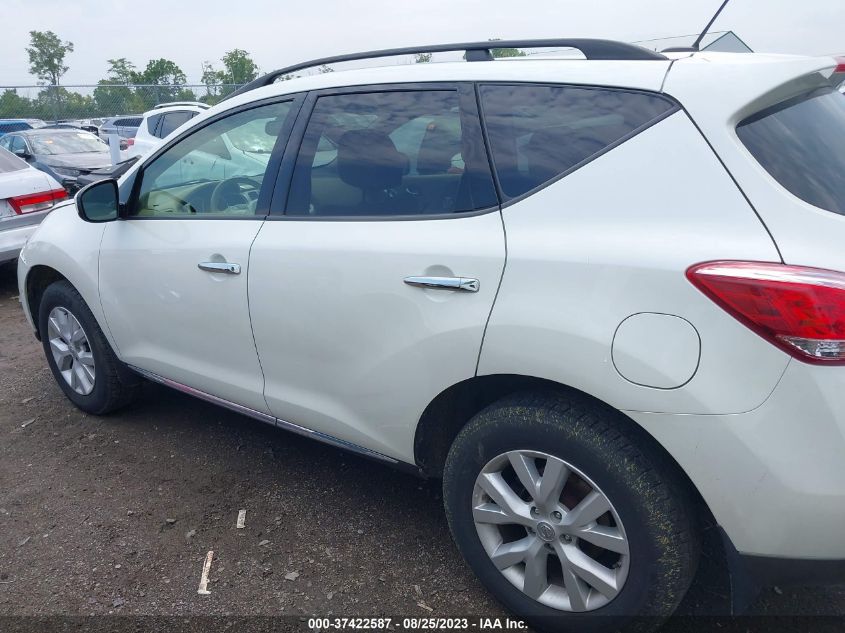 2013 NISSAN MURANO SL - JN8AZ1MW0DW306444