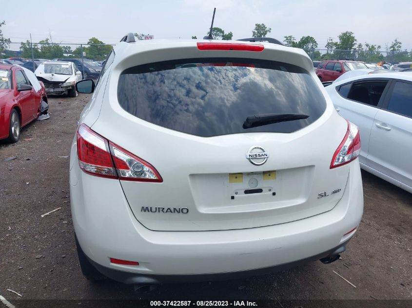 2013 NISSAN MURANO SL - JN8AZ1MW0DW306444