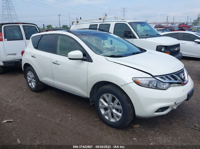 2013 NISSAN MURANO SL - JN8AZ1MW0DW306444