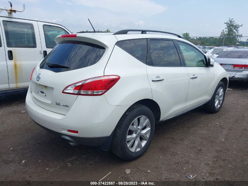 2013 NISSAN MURANO SL - JN8AZ1MW0DW306444
