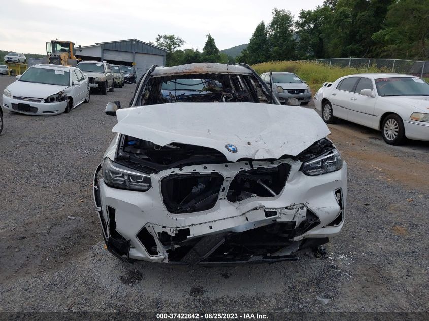 2022 BMW X3 XDRIVE30I - WBX57DP02NN153944