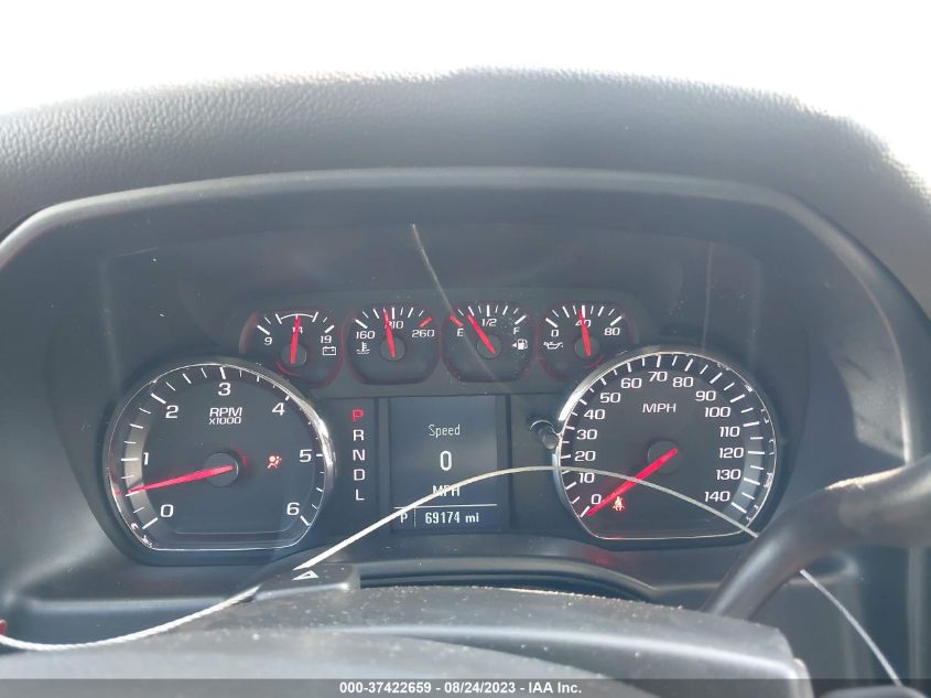 2017 CHEVROLET SILVERADO 1500 CUSTOM - 1GCVKPEC6HZ228975