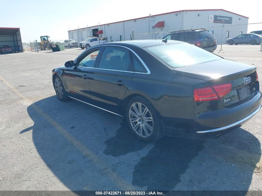 2014 AUDI A8 L 3.0T - WAURGAFD9EN012304