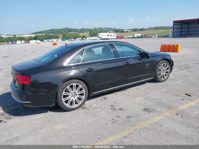2014 AUDI A8 L 3.0T - WAURGAFD9EN012304