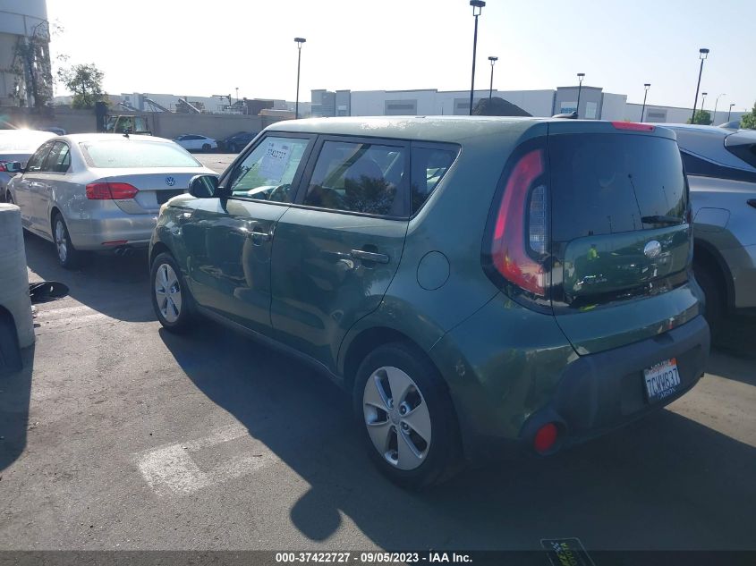 2014 KIA SOUL BASE - KNDJN2A2XE7002970