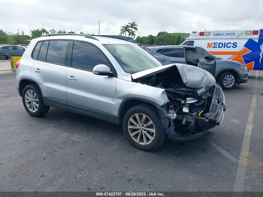 2017 VOLKSWAGEN TIGUAN - WVGAV7AX8HK047086