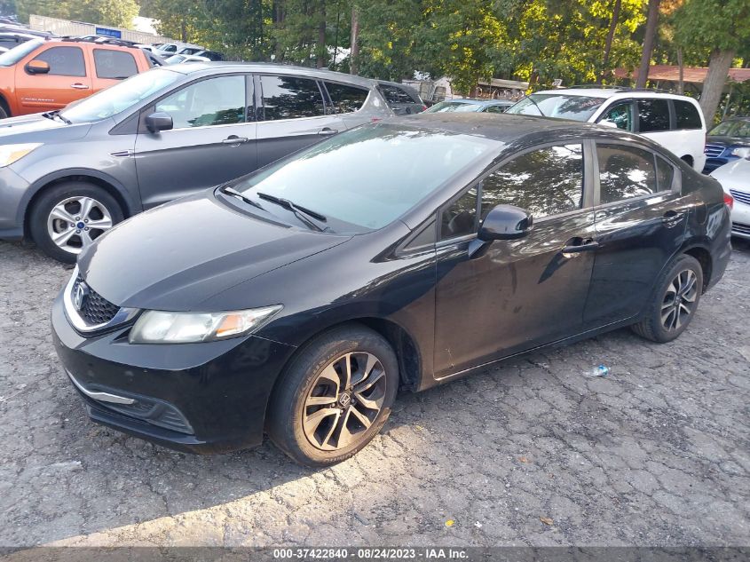 2013 HONDA CIVIC SDN EX - 19XFB2F84DE069557