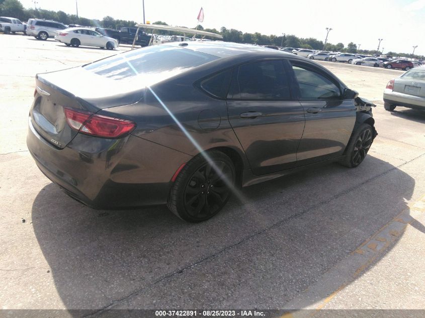 2015 CHRYSLER 200 S - 1C3CCCBB7FN550381
