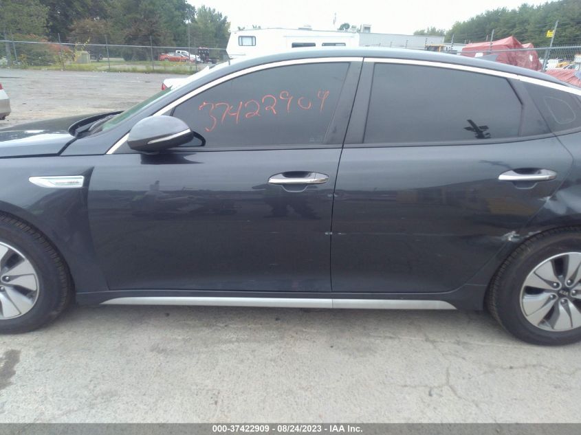 2017 KIA OPTIMA HYBRID BASE - KNAGT4LC3H5004476