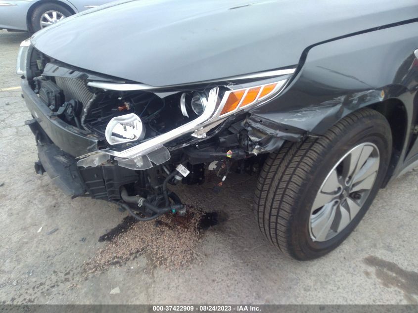 2017 KIA OPTIMA HYBRID BASE - KNAGT4LC3H5004476