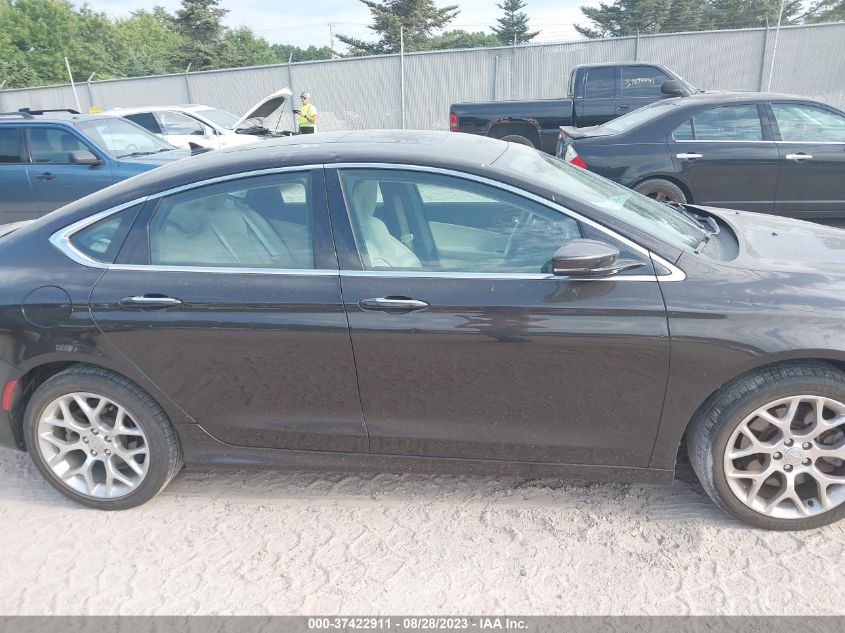 2015 CHRYSLER 200 C - 1C3CCCEG3FN636312