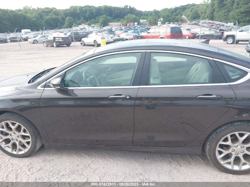 2015 CHRYSLER 200 C - 1C3CCCEG3FN636312