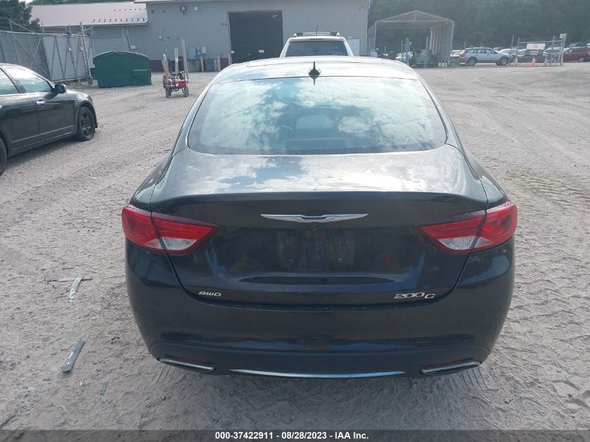 2015 CHRYSLER 200 C - 1C3CCCEG3FN636312