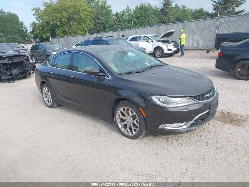 2015 CHRYSLER 200 C - 1C3CCCEG3FN636312