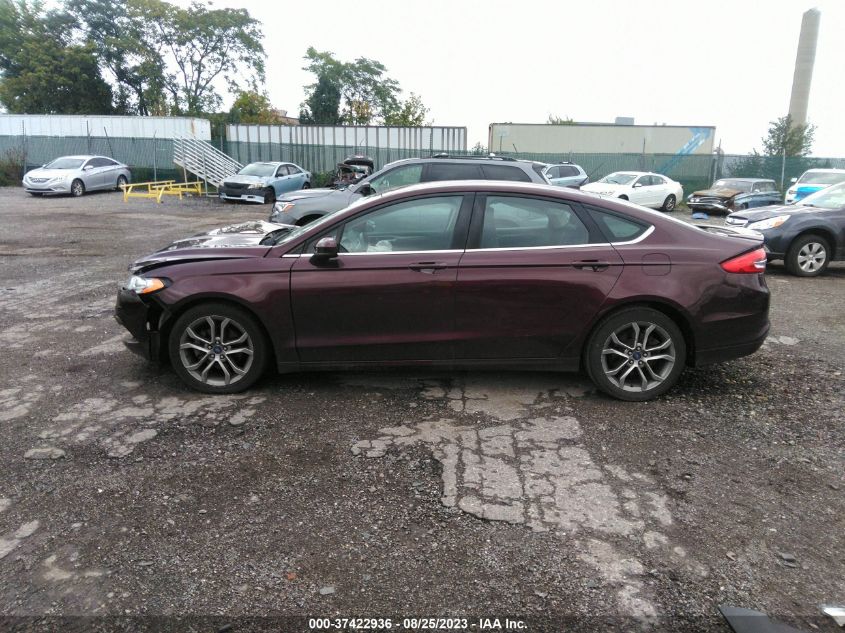 2017 FORD FUSION S - 3FA6P0G70HR226162