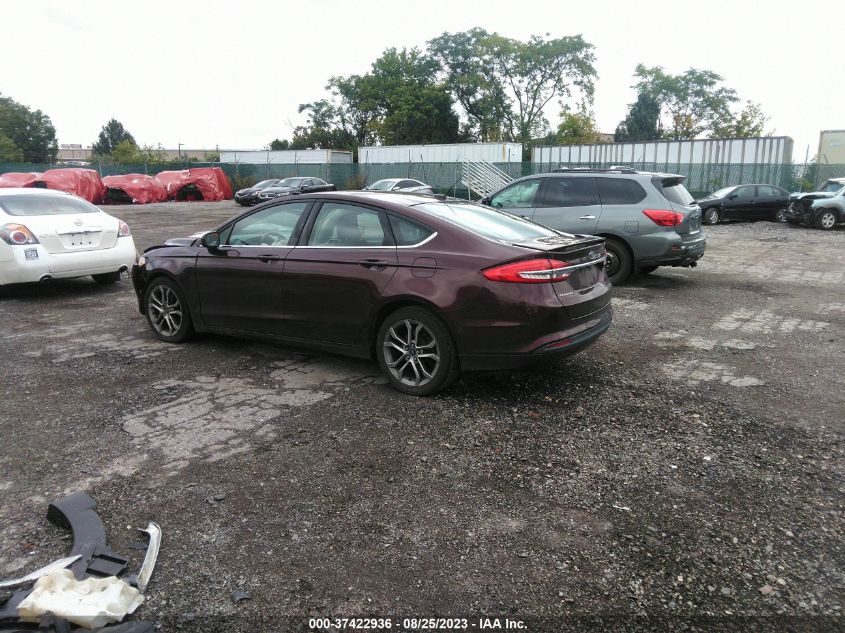 2017 FORD FUSION S - 3FA6P0G70HR226162