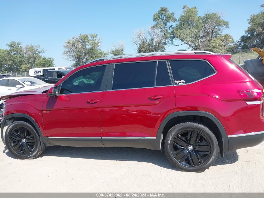 2019 VOLKSWAGEN ATLAS 3.6L V6 SEL - 1V2MR2CA2KC601904