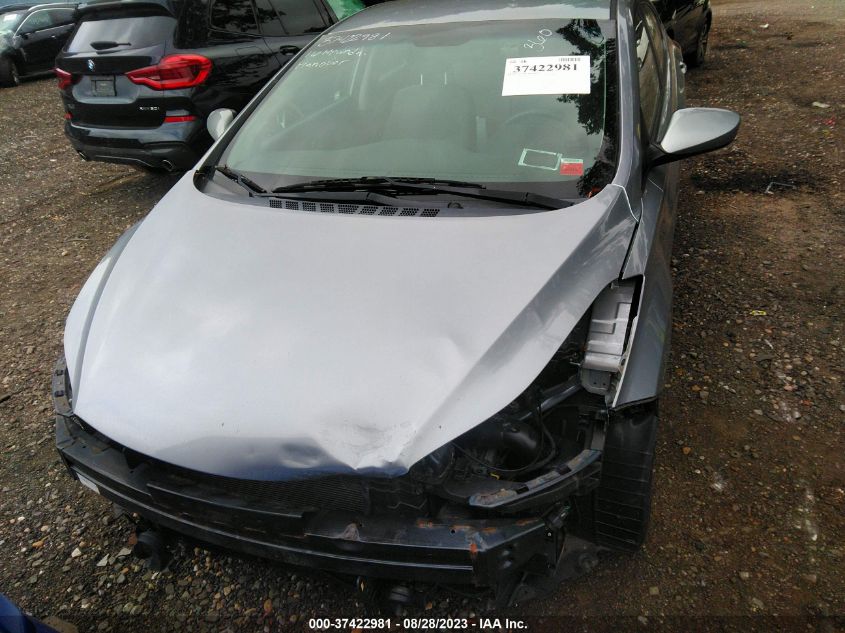 2016 HYUNDAI ELANTRA SE - 5NPDH4AE9GH782985