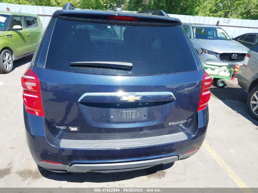 2016 CHEVROLET EQUINOX LT - 2GNFLFEK7G6129697