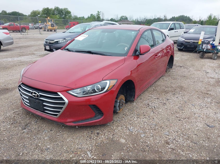 VIN 5NPD84LF7JH305680 2018 HYUNDAI ELANTRA SEL