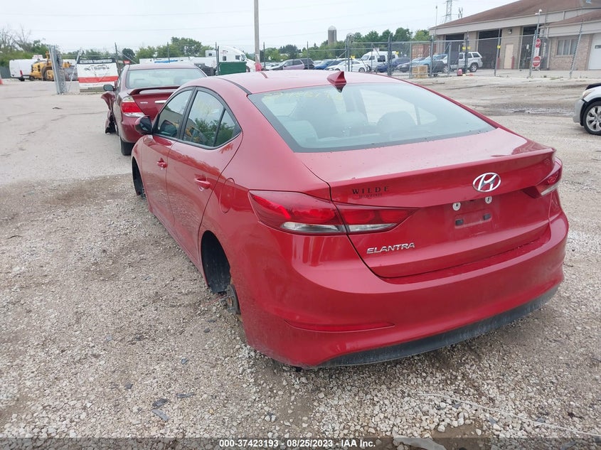 VIN 5NPD84LF7JH305680 2018 HYUNDAI ELANTRA SEL