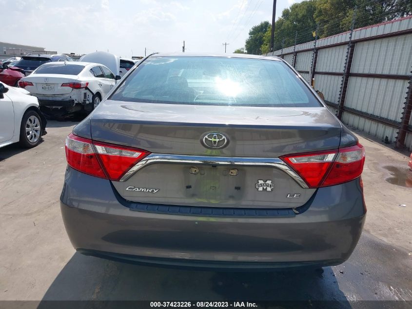 2016 TOYOTA CAMRY XLE/SE/LE/XSE - 4T4BF1FK5GR578945