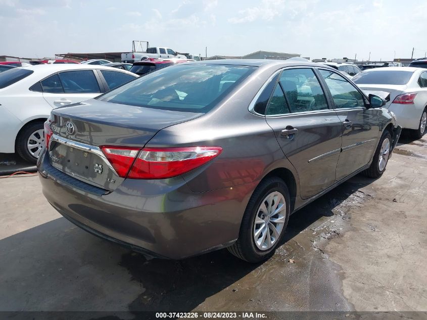 2016 TOYOTA CAMRY XLE/SE/LE/XSE - 4T4BF1FK5GR578945
