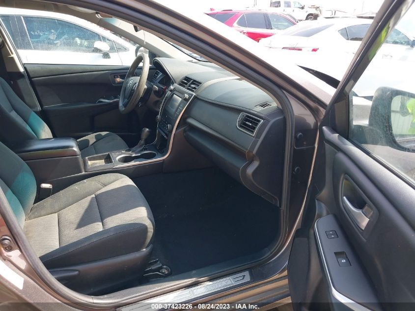 2016 TOYOTA CAMRY XLE/SE/LE/XSE - 4T4BF1FK5GR578945
