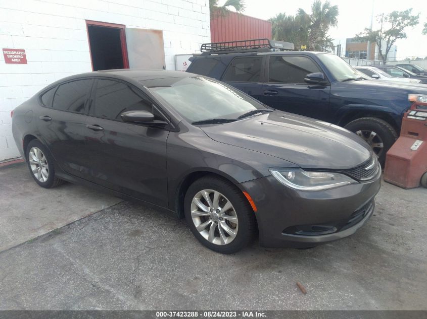 2015 CHRYSLER 200 S - 1C3CCCBGXFN522215
