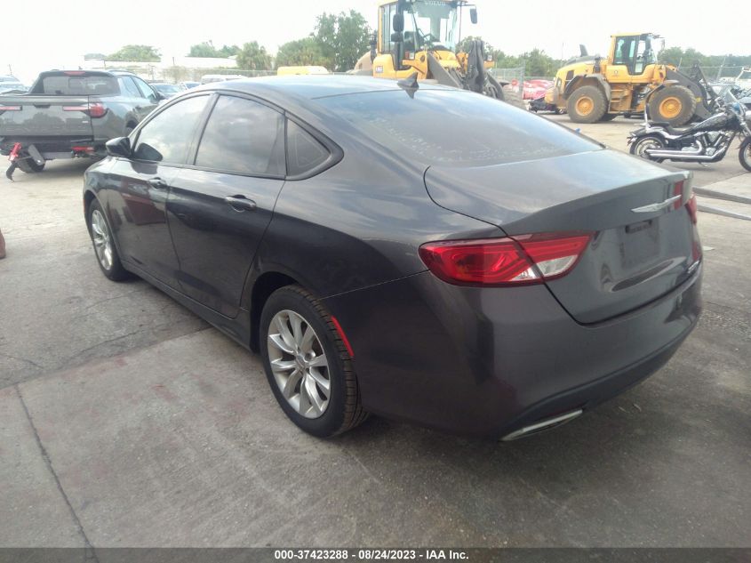2015 CHRYSLER 200 S - 1C3CCCBGXFN522215