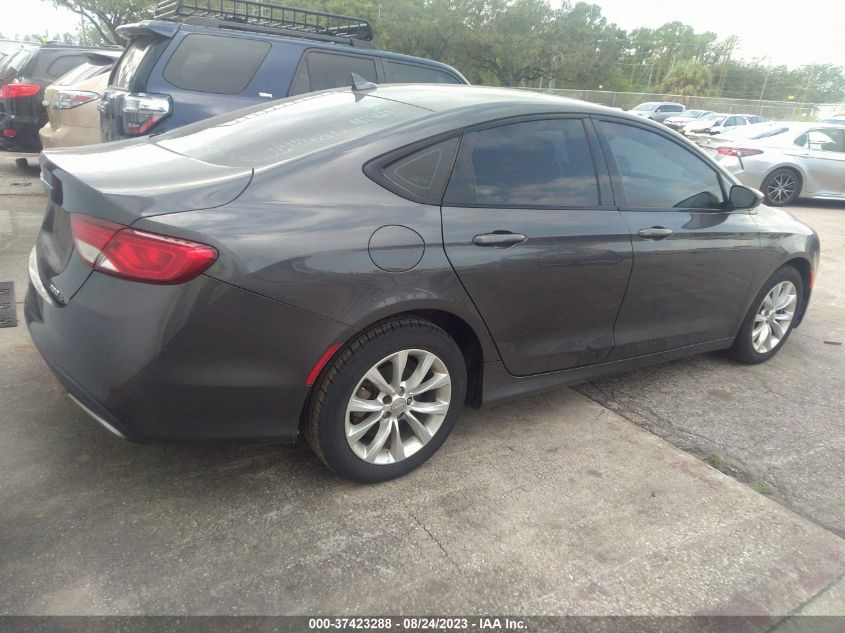 2015 CHRYSLER 200 S - 1C3CCCBGXFN522215