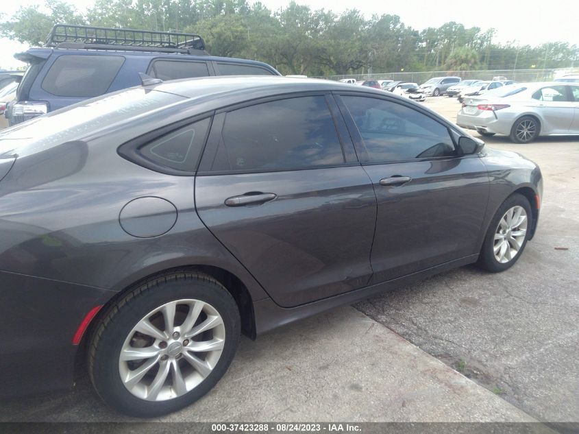 2015 CHRYSLER 200 S - 1C3CCCBGXFN522215