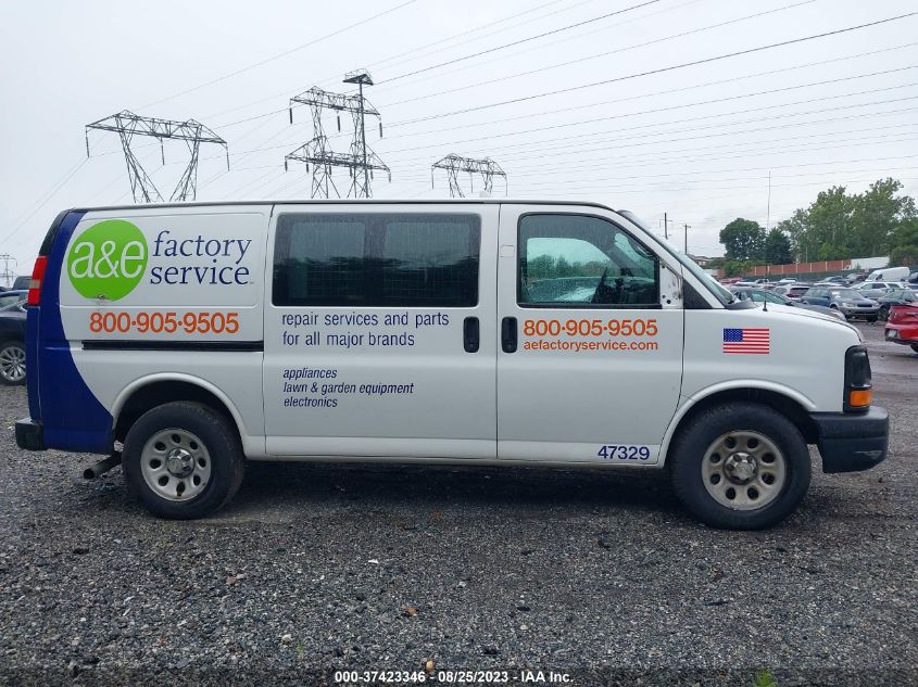 2014 CHEVROLET EXPRESS CARGO VAN - 1GCSGAFX1E1163627